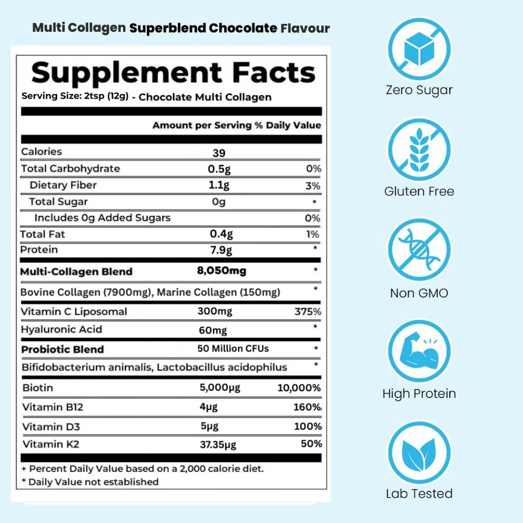 (TO MODIFY FOR COUPLES) Multi-Collagen Superblend + FREE Gifts (Worth £65) - Image 3